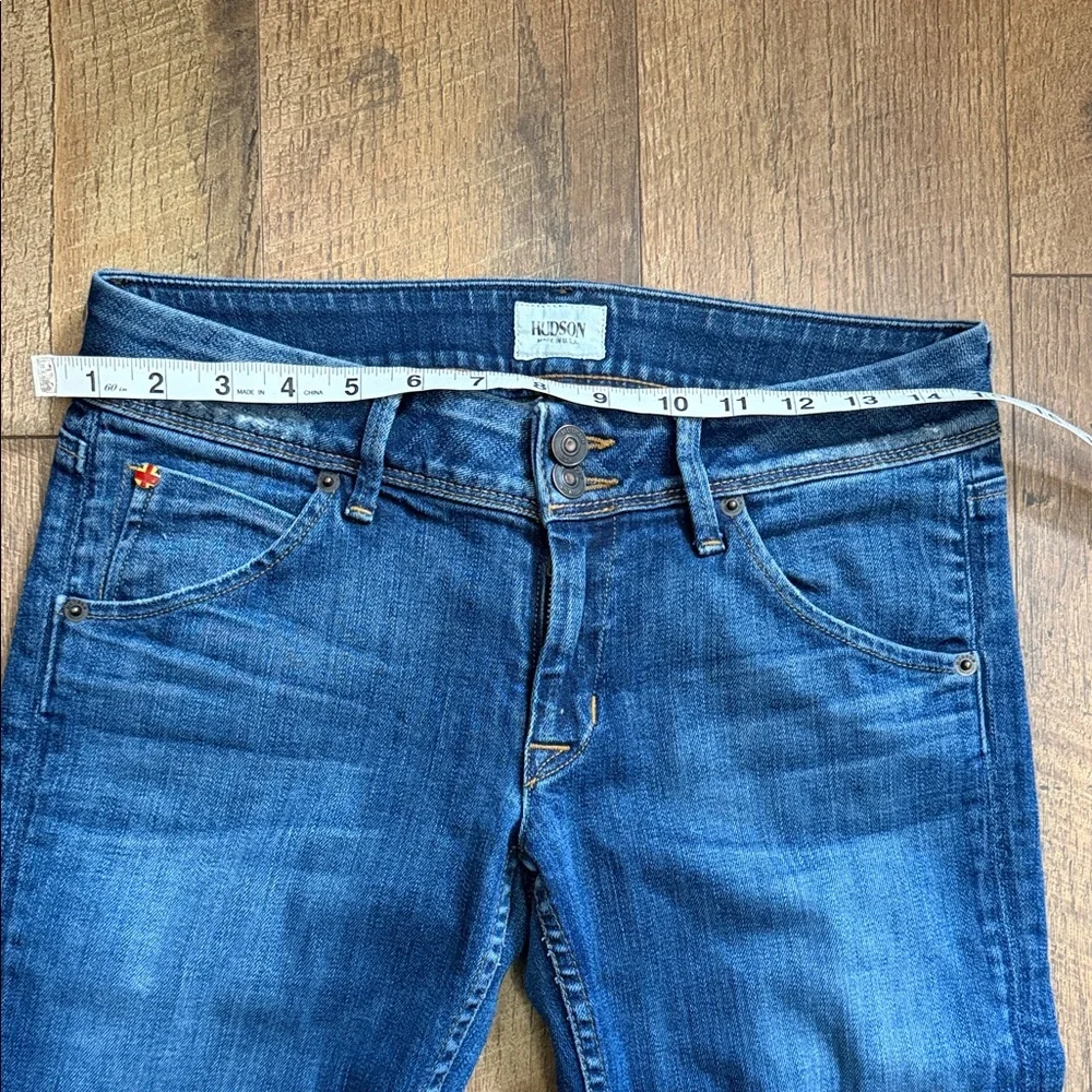 Hudson Jeans Women's Straight Leg in Deep Blue - Picture 5 of 12